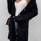 Cable-Knit Button Down Cardigan with Pockets - Blue Verve Boutique