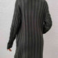 Cable-Knit Button Down Cardigan with Pockets - Blue Verve Boutique
