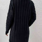 Cable-Knit Button Down Cardigan with Pockets - Blue Verve Boutique